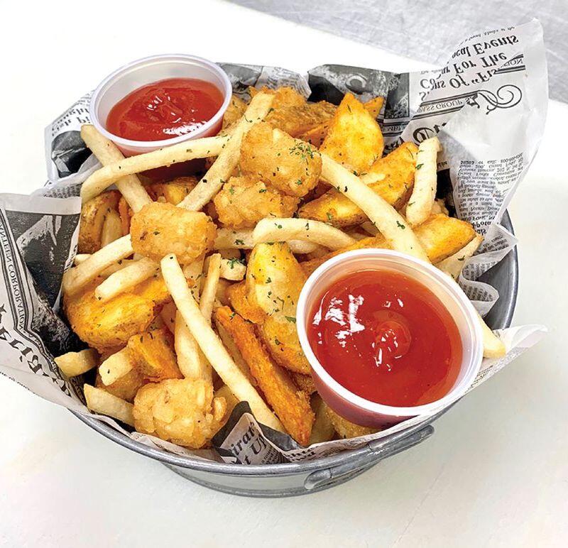 A10. French Fries Trio