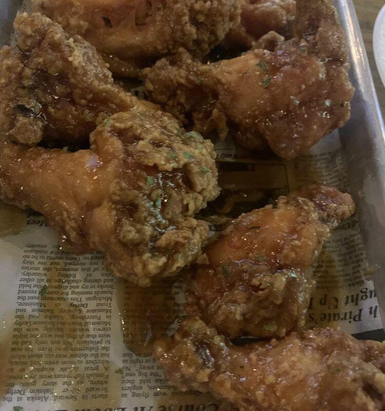 C01. Parmesan Garlic Chicken Wings