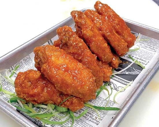 C04. Spicy Korean Chicken Wings